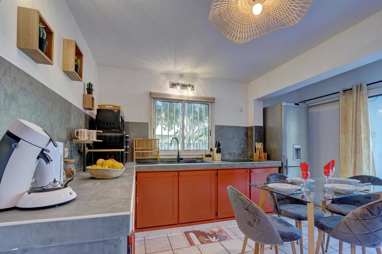 Apartamento Bec Rose - Clim - Wi-Fi - Jardin Saint-Leu Exterior foto