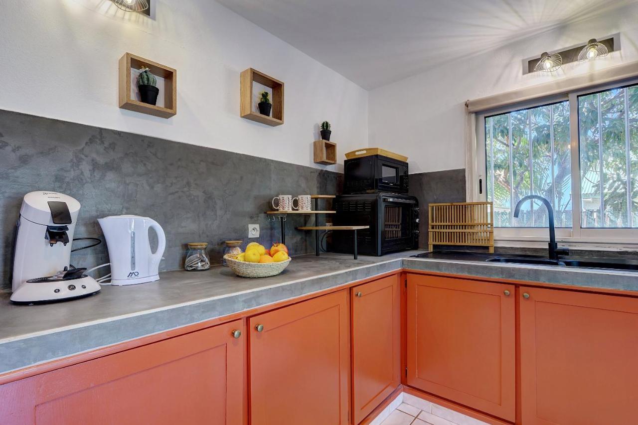 Apartamento Bec Rose - Clim - Wi-Fi - Jardin Saint-Leu Exterior foto