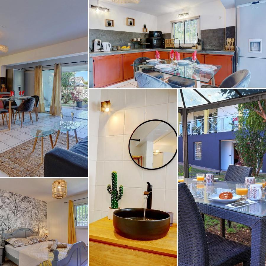 Apartamento Bec Rose - Clim - Wi-Fi - Jardin Saint-Leu Exterior foto